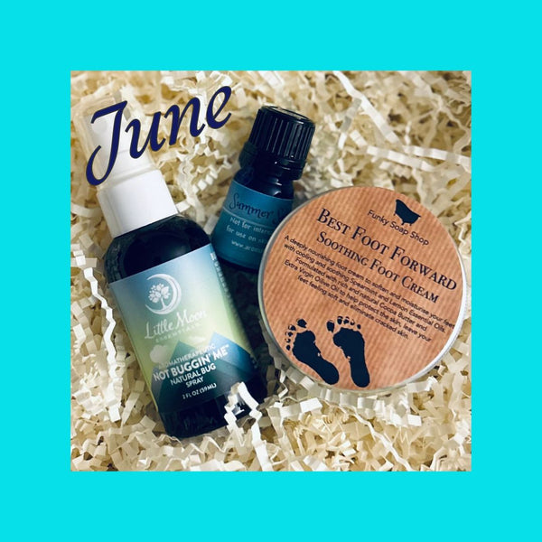 June Scent of the Month Aromatherapy Essential Oil Subscription Box