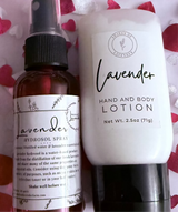 Lavender Valentine Mini Lotion Set