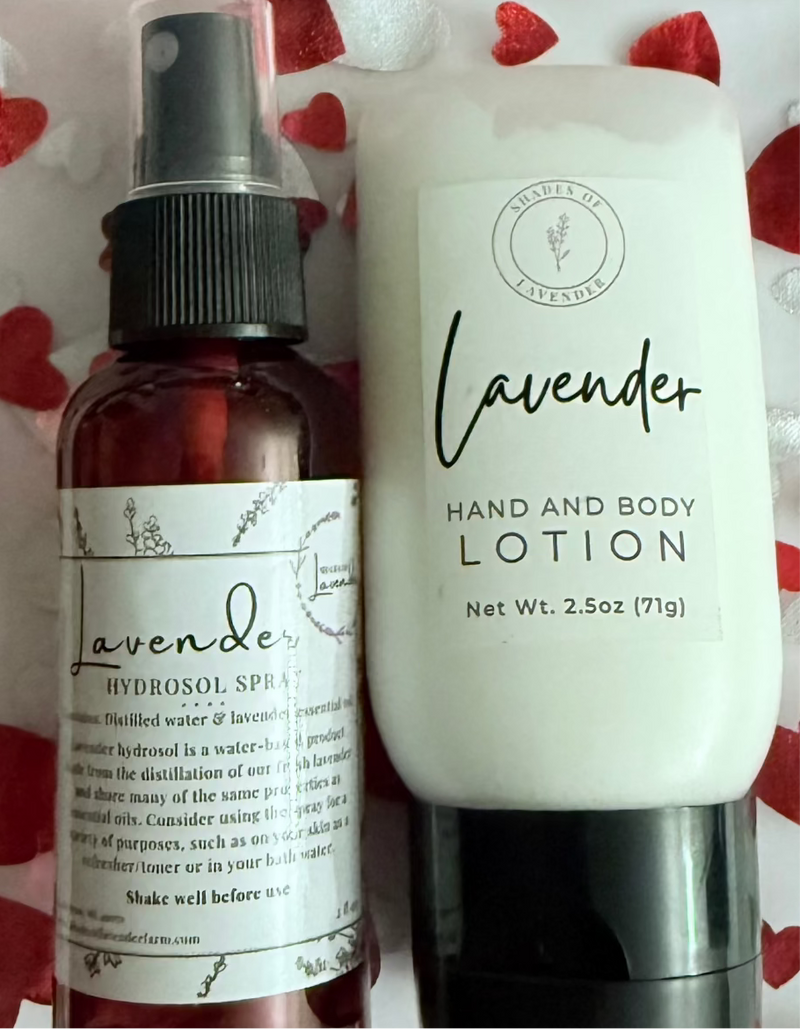 Lavender Valentine Mini Lotion Set