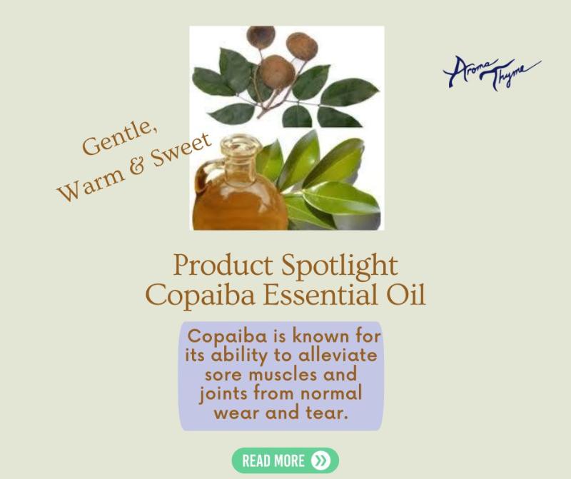 Copaiba Essential Oil Wildcrafted