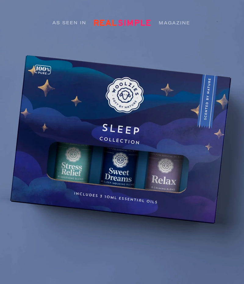 sleep tight essential oil collection woolzies oil set