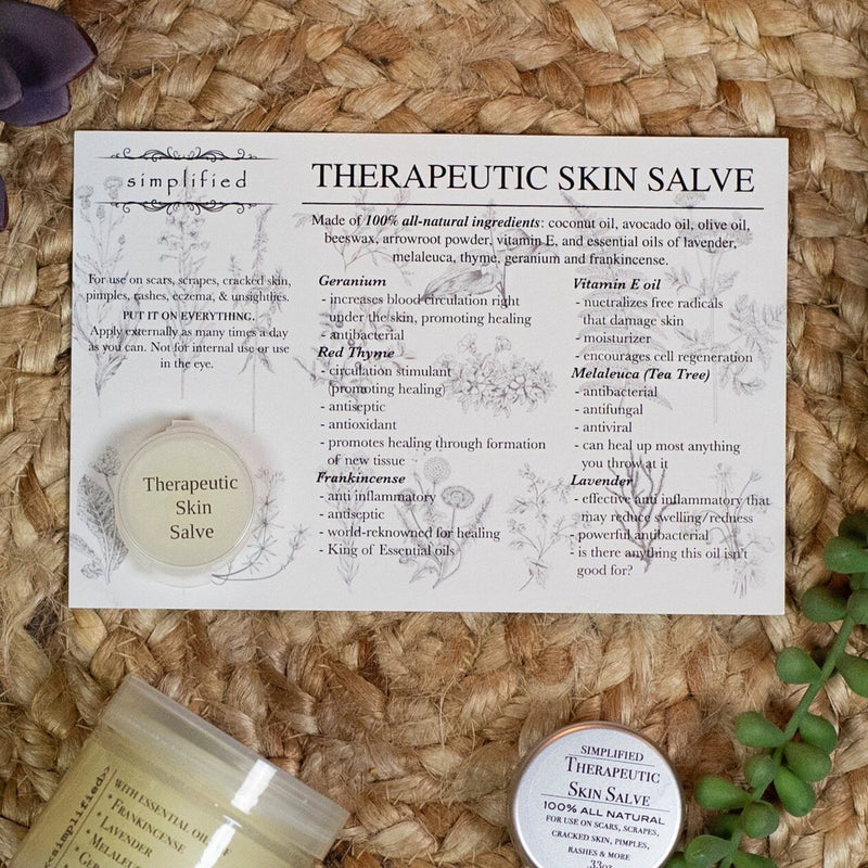 Natural Herbal Skin Salve