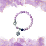 aromatherapy amethyst stone diffuser bracelet