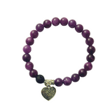 Amethyst_Stretchy_essential_oil_bracelet