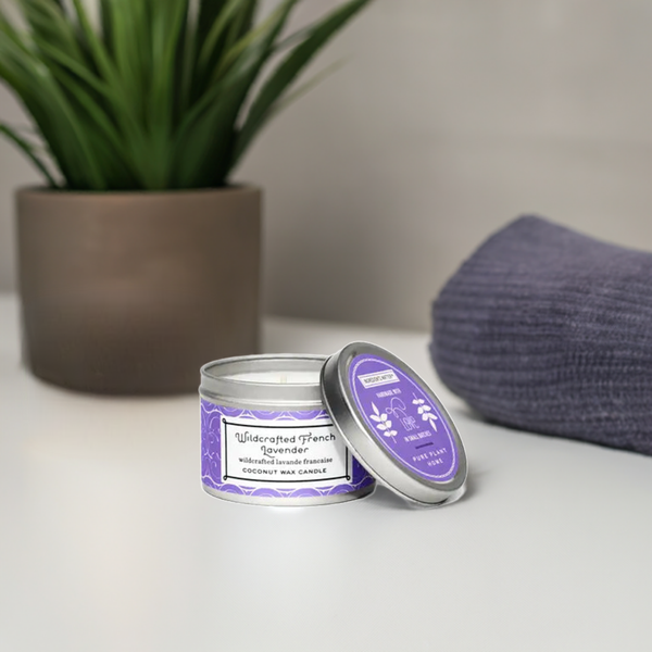 wild lavender travel candle