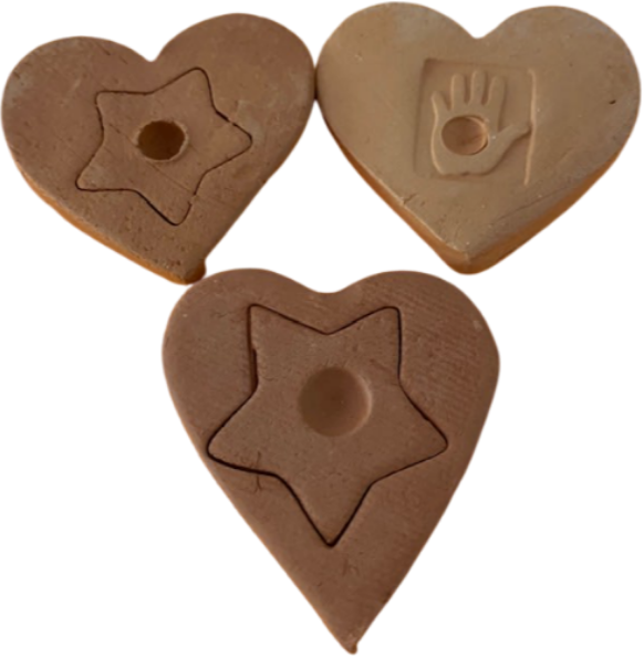 Heart Shaped Terra Cotta Stone Diffuser