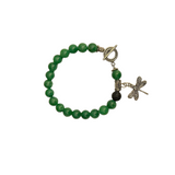 Green Jade essential oil diffuser bracelet