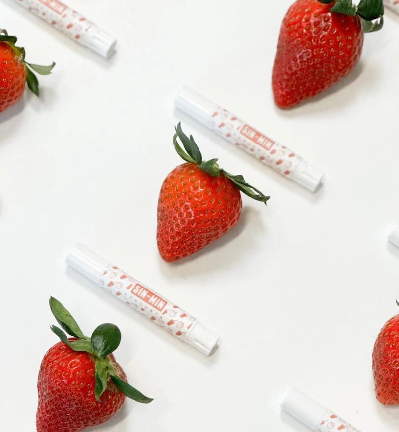 Sin Min Strawberry Horchata Lip Balm