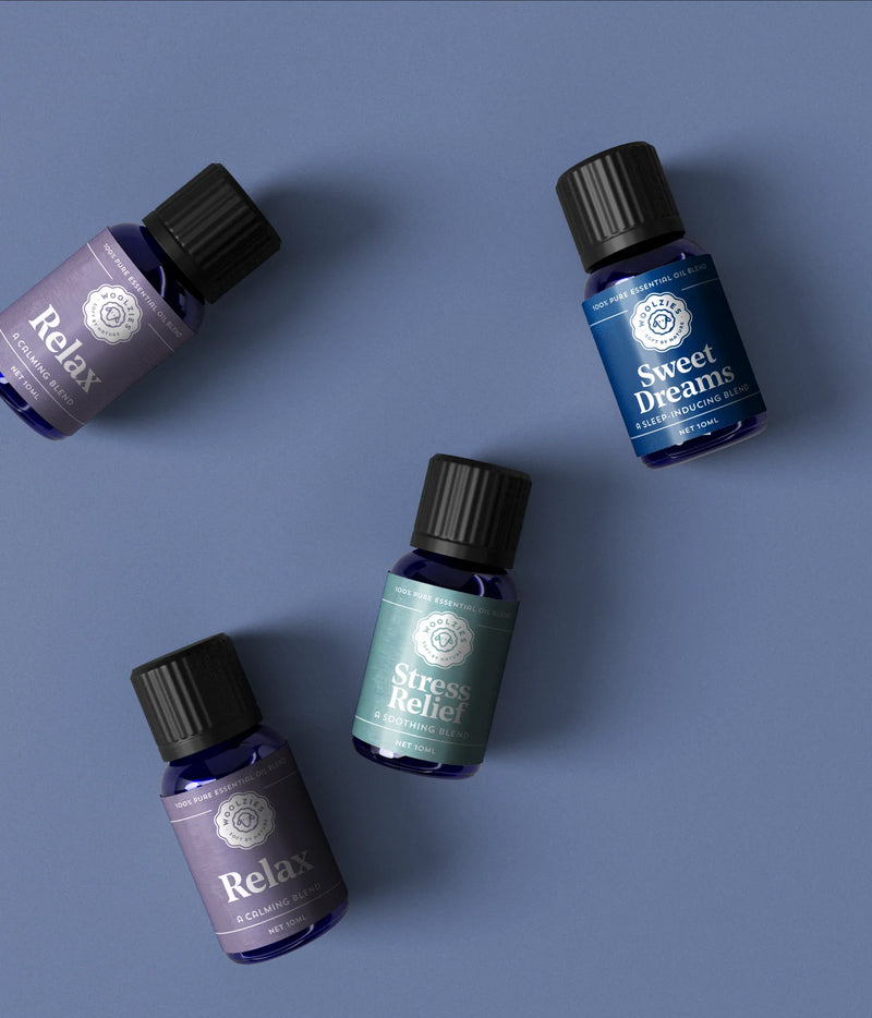 sleep tight essential oil collection woolzies oil set