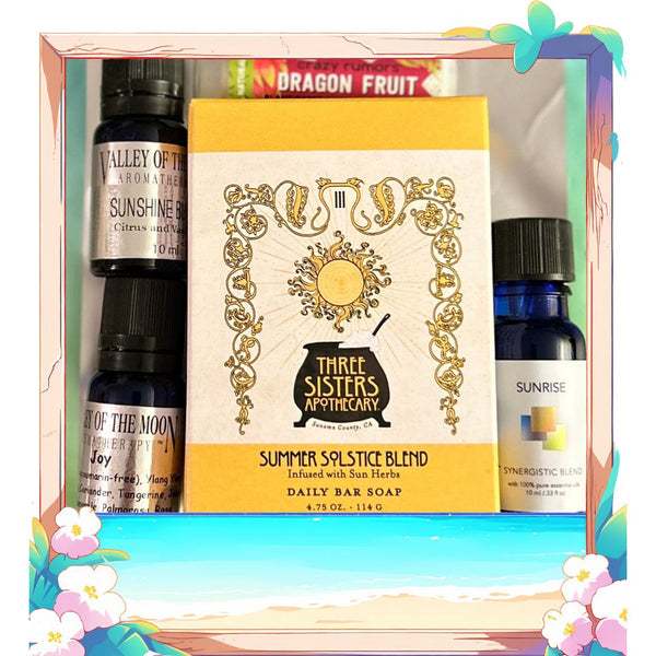 Summer Solstice Welcome the Sun Aromatherapy Set